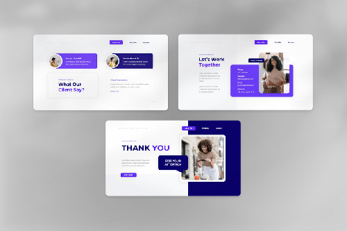 Influencer Media Kit PowerPoint Template