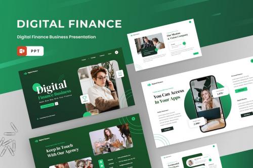 Digital Finance Business PowerPoint