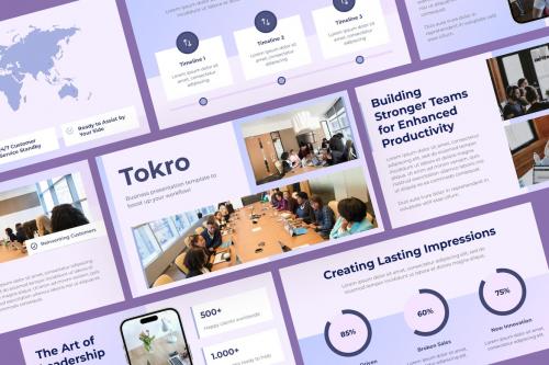 Tokro - Business Power Point Template