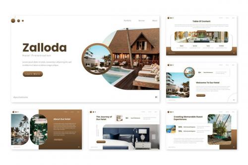 Zalloda - Hotel Powerpoint Template