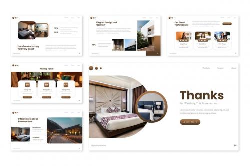 Zalloda - Hotel Powerpoint Template