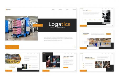 Logatics - Logistics Powerpoint Template