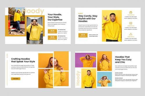 Hoody Fashion Powerpoint Template