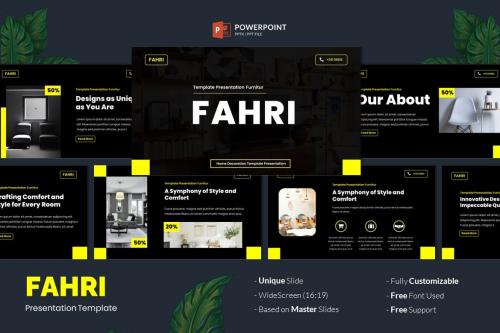 Fahri Furniture &amp; Home Decoration Powerpoint