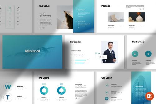 Minimal PowrePoint Presentation Template