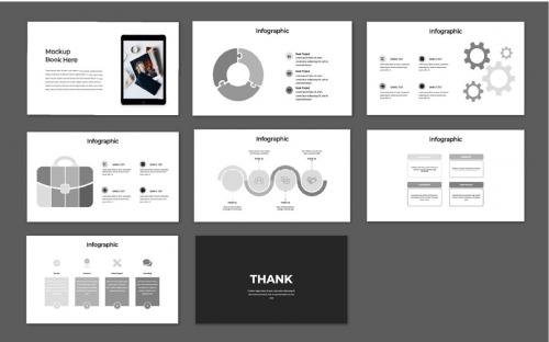 Minimals Book PowerPoint Template