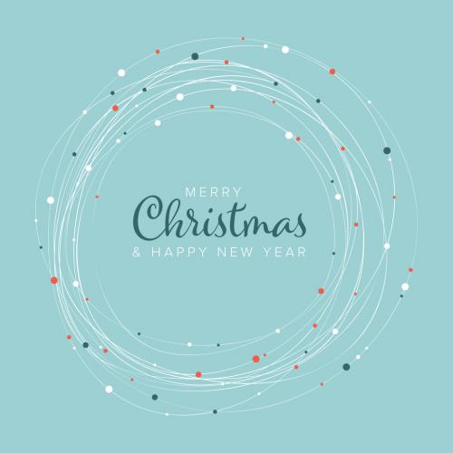 Minimalist Christmas Card Layout - 294414963