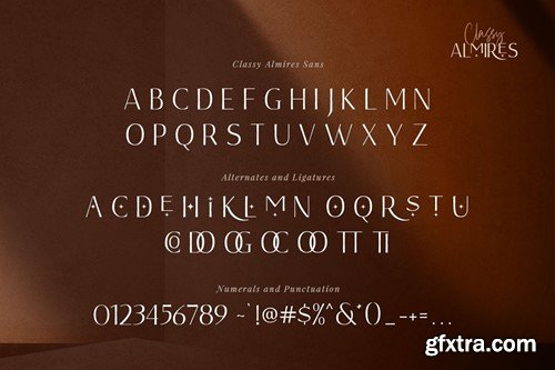 Classy Almires - Font Duo ZLZTGNE