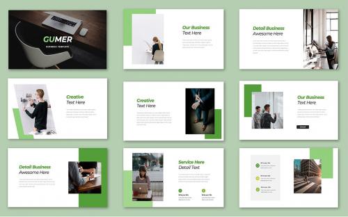 Gumer Business PowerPoint Template