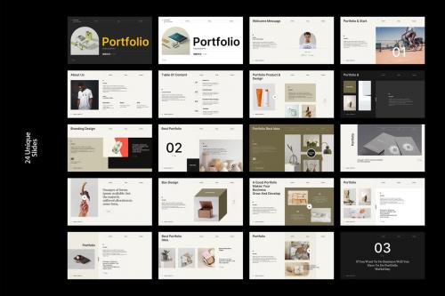 Portfolio PowerPoint Template