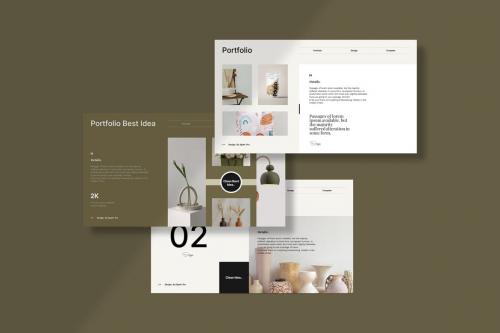 Portfolio PowerPoint Template