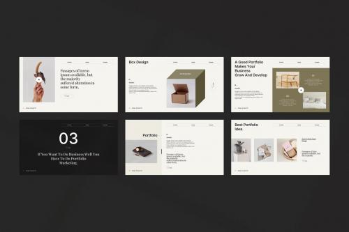 Portfolio PowerPoint Template