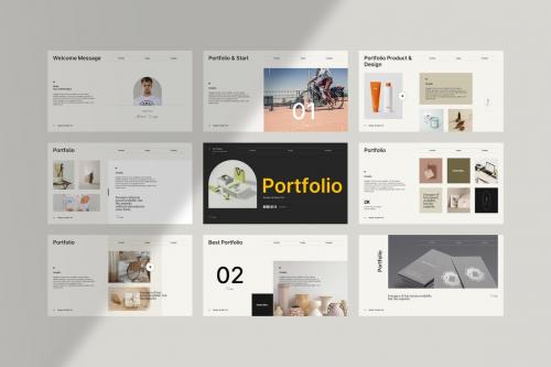 Portfolio PowerPoint Template