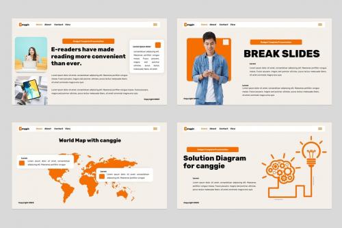 Canggie - Gadget Mobile App Powerpoint Template