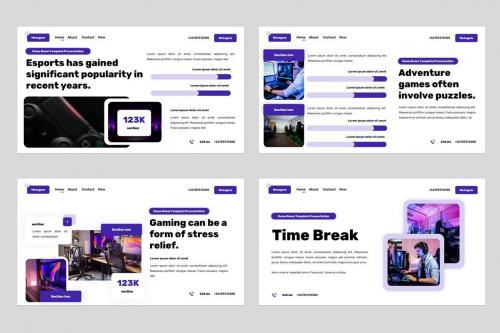 Metagem - Esports and Gaming Powerpoint Template