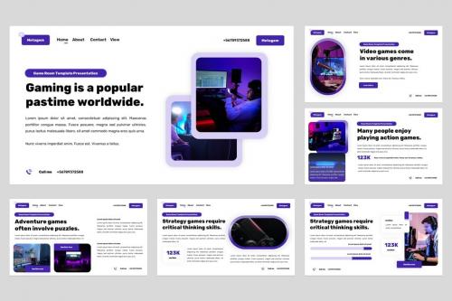 Metagem - Esports and Gaming Powerpoint Template