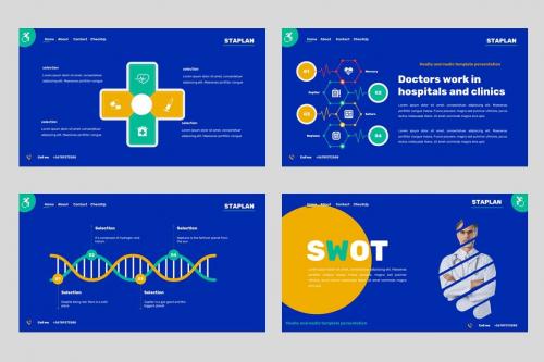 Staplan - Healty and Medical Powerpoint Template