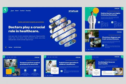 Staplan - Healty and Medical Powerpoint Template