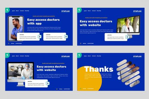 Staplan - Healty and Medical Powerpoint Template