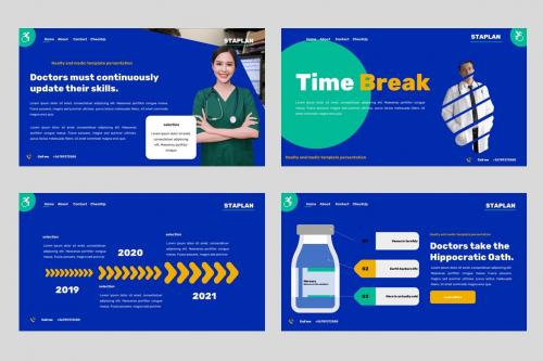 Staplan - Healty and Medical Powerpoint Template