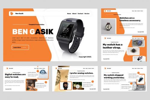 Ben Gasik - Luxury Watch Powerpoint Template