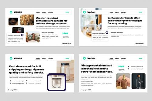 Wadah - Jar &amp; Home Decoration Powerpoint Template