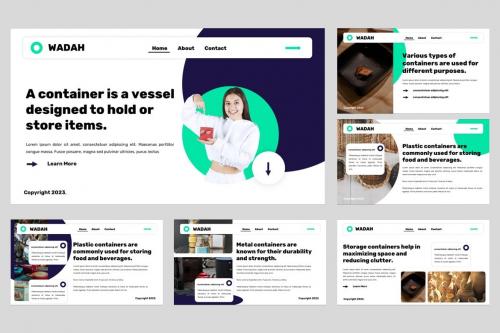 Wadah - Jar &amp; Home Decoration Powerpoint Template