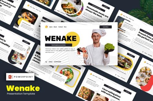 Wenake - Food &amp; Beverages Powerpoint Template