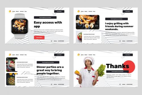 Wenake - Food &amp; Beverages Powerpoint Template