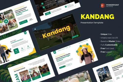 Kandang - Livestock &amp; Farm Powerpoint Template