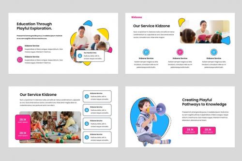 Kidzone - Kids Education Powerpoint Template