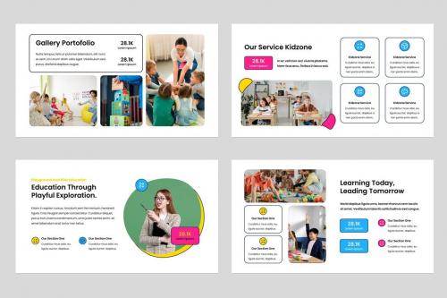 Kidzone - Kids Education Powerpoint Template