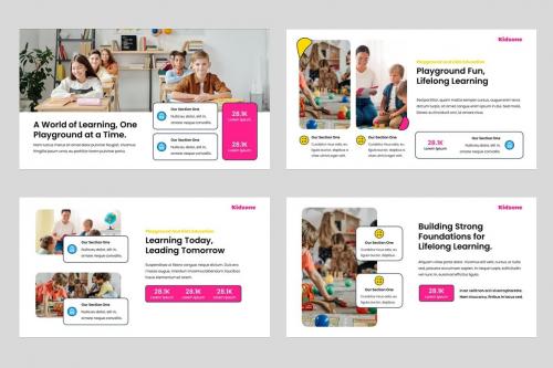 Kidzone - Kids Education Powerpoint Template