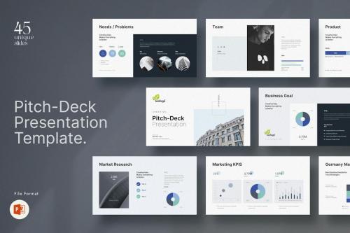 Creative Pitch Deck Presentation Template