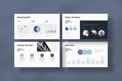 Creative Pitch Deck Presentation Template