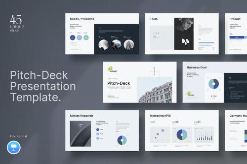 Creative Pitch Deck Presentation Template