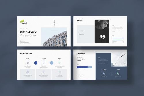 Creative Pitch Deck Presentation Template