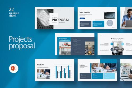 Project Proposal PowerPoint Presentation Template