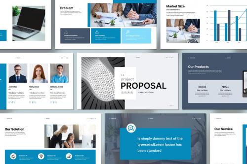 Project Proposal PowerPoint Presentation Template