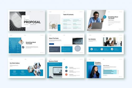 Project Proposal PowerPoint Presentation Template