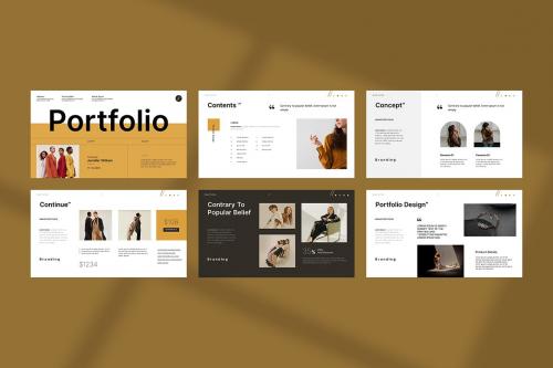 Portfolio Presentation Template