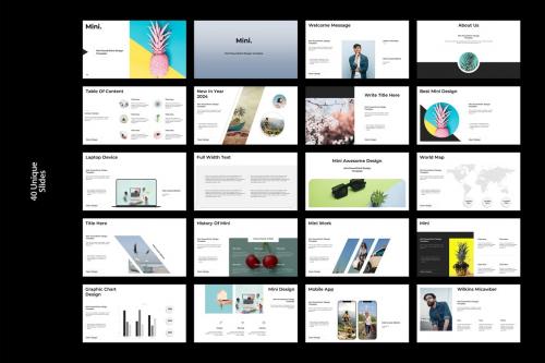 Mini PowerPoint Presentation Template