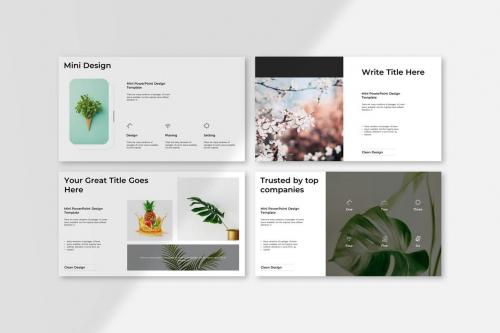 Mini PowerPoint Presentation Template