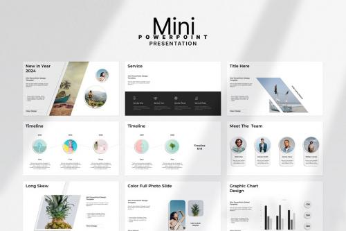 Mini PowerPoint Presentation Template