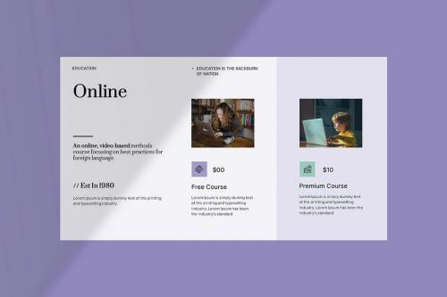 Education Presentation Template