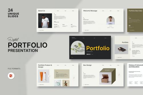 Portfolio PowerPoint Template