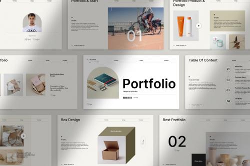 Portfolio PowerPoint Template