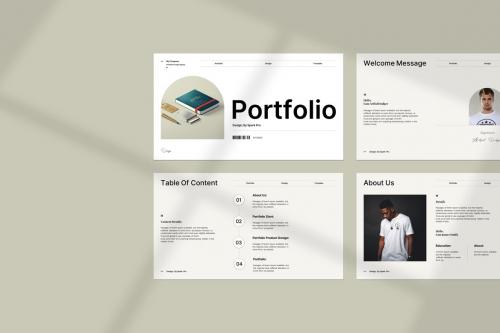 Portfolio PowerPoint Template