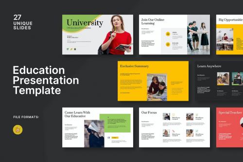 Education Presentation Template