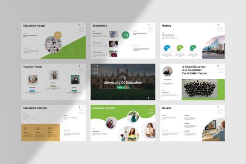 University Education PowerPoint Template